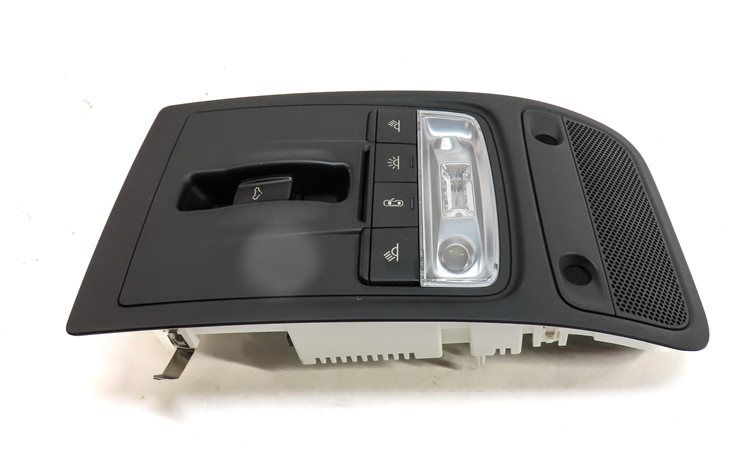 Thumbnail 3: 2015 AUDI S3 (8V) FRONT INTERIOR OVERHEAD DOME MAP READING LIGHT LAMP (Black)