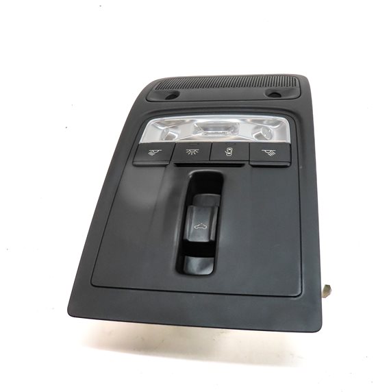 Thumbnail 4: 2015 AUDI S3 (8V) FRONT INTERIOR OVERHEAD DOME MAP READING LIGHT LAMP (Black)