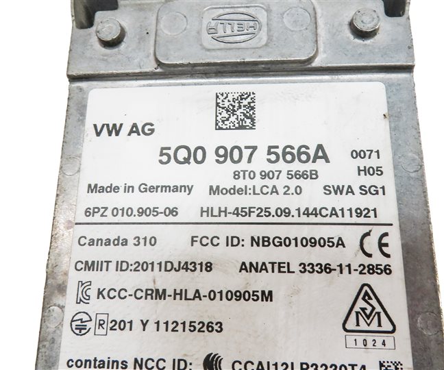 Thumbnail 5: 2015-2016 AUDI A3 S3 (8V) BLIND SPOT RADAR SENSOR MODULE (MASTER)