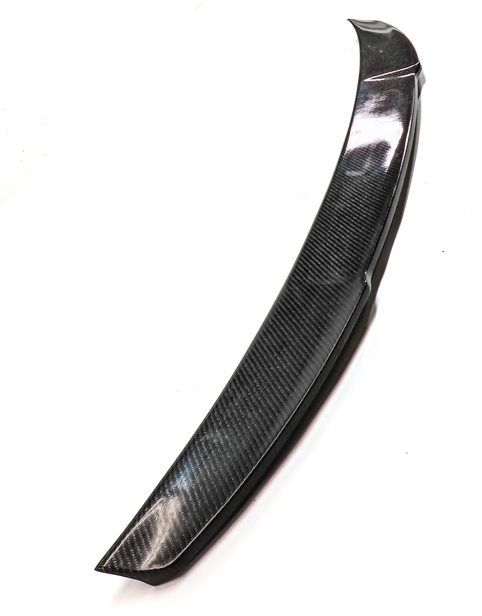 Thumbnail 4: 2015 AUDI S3 (8V) AFTERMARKET CARBON FIBER TRUNK LID MOUNT SPOILER WING