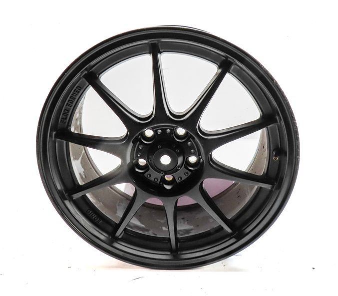 Thumbnail 6: 2015 AUDI S3 (8V) KONIG DEKAGRAM 18X8.5 SEMI MATTE BLACK WHEEL RIM SET/4