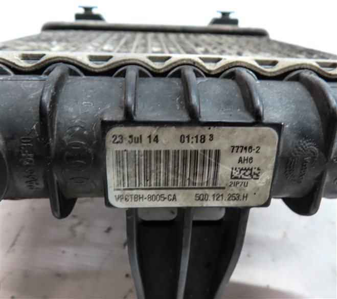 Thumbnail 6: 2015 AUDI S3 (8V MK3) 2.0L ENGINE RIGHT PASSENGER AUXILIARY RADIATOR COOLER