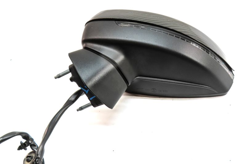 Thumbnail 6: 15-20 AUDI A3 S3 RS3 LEFT PFOLD HEAT BLIND LANE AUTODIM DOOR MIRROR (ALUMINUM)