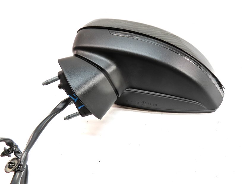 Thumbnail 7: 15-20 AUDI A3 S3 RS3 LEFT PFOLD HEAT BLIND LANE AUTODIM DOOR MIRROR (ALUMINUM)