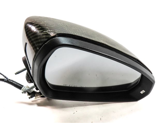 15-20 AUDI A3 S3 RS3 RIGHT PFOLD HEAT BLIND LANE AUTODIM DOOR MIRROR (ALUMINUM)