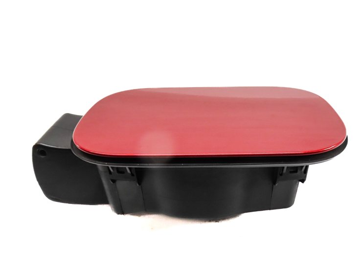 Thumbnail 4: 05-16 LR3 LR4 RANGE ROVER SPORT L320 FUEL TANK DOOR w/ HOUSING ASSEMBLY (Red)