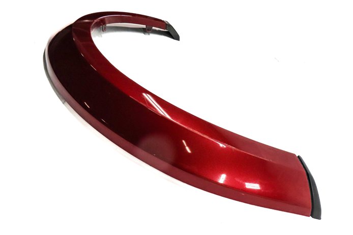 Thumbnail 3: 2011 LAND ROVER LR4 (L319) FRONT LEFT DRIVER WHEEL WELL ARCH FENDER FLARE (Red)