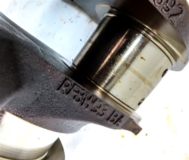 Thumbnail 6: 2011 LAND ROVER LR4 (L319) 5.0L (508PN / AJ133) NON - SUPER ENGINE CRANKSHAFT