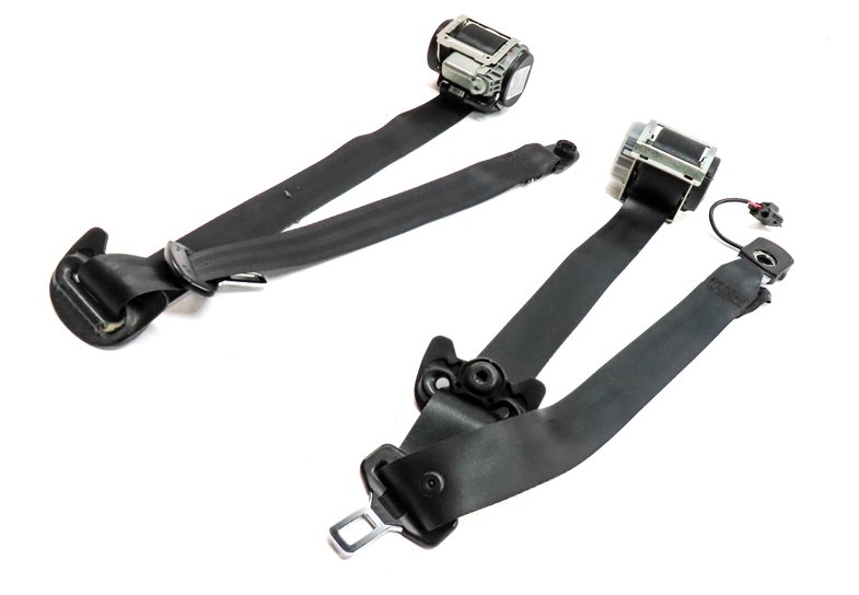 08-16 ROVER SPORT L320 LR3 LR4 FRONT LEFT & RIGHT SEATBELT RETRACTOR SET (Black)