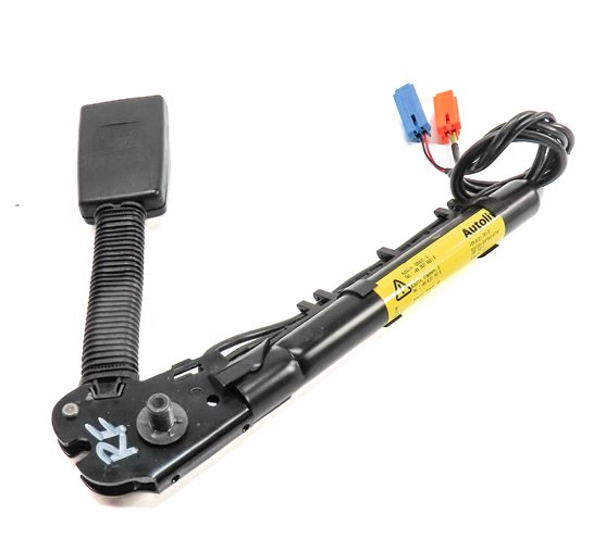 Thumbnail 5: 08-16 LR3 LR4 RANGE ROVER SPORT L320 FRONT RIGHT SEATBELT BUCKLE RECEIVER BLACK