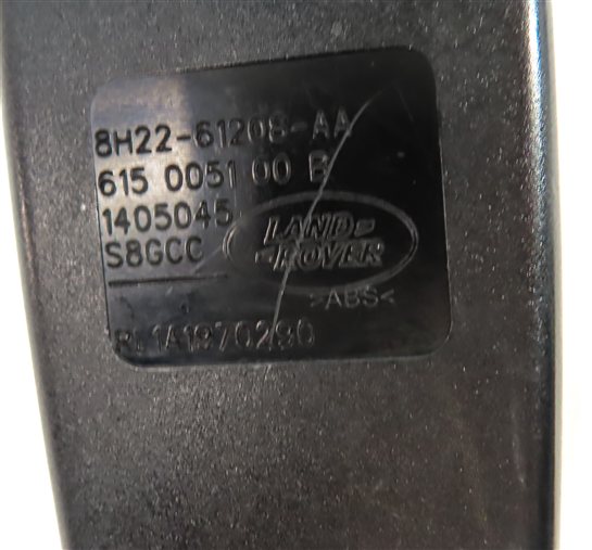 Thumbnail 6: 08-16 LR3 LR4 RANGE ROVER SPORT L320 FRONT RIGHT SEATBELT BUCKLE RECEIVER BLACK