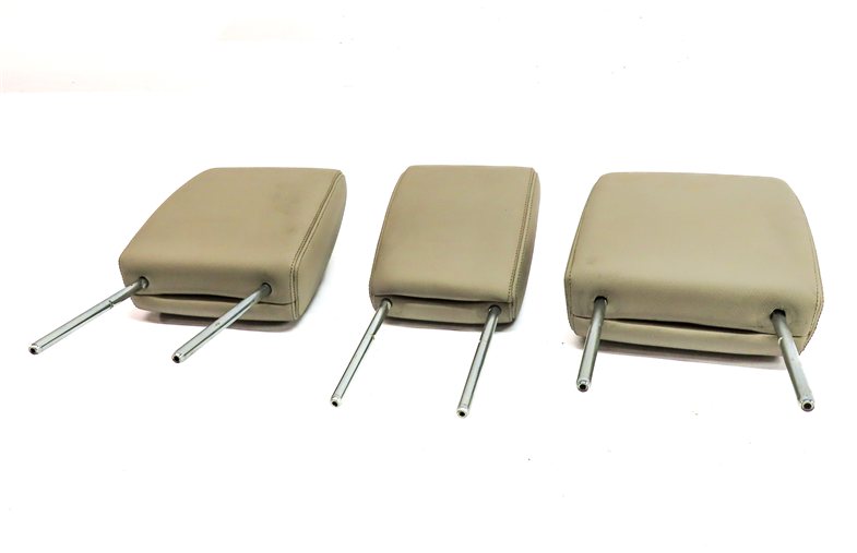 Thumbnail 2: 10-16 LAND ROVER LR4 L319 REAR 2ND ROW LEFT CENTER RIGHT HEADREST SET/3 (Almond)