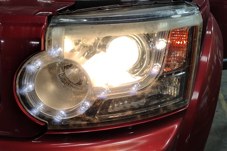 Thumbnail 2: 2010-2013 LAND ROVER LR4 - LEFT DRIVER (AUTO LEVEL) HALOGEN HEADLIGHT LIGHT LAMP