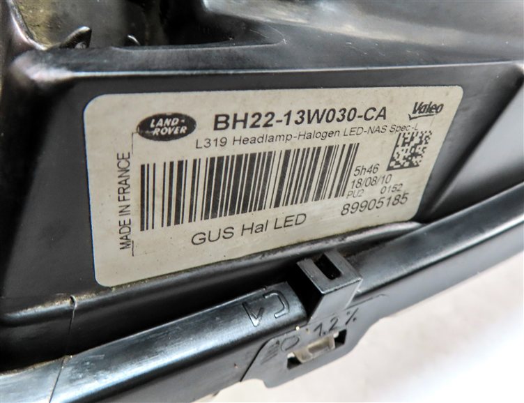 Thumbnail 7: 2010-2013 LAND ROVER LR4 - LEFT DRIVER (AUTO LEVEL) HALOGEN HEADLIGHT LIGHT LAMP