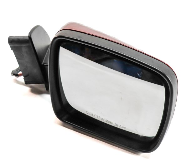 10-13 LAND ROVER LR4 FRONT RIGHT PASSENGER MANUAL FOLD DOOR MIRROR (Red)