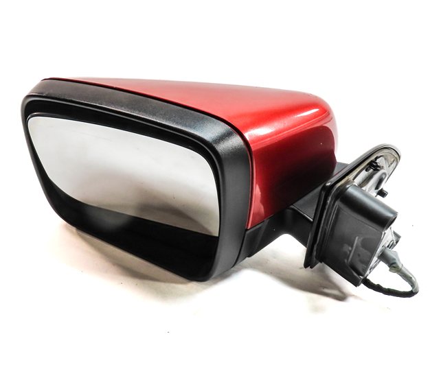Thumbnail 1: 2010-2013 LAND ROVER LR4 LEFT DRIVER HEATED MANUAL FOLD DOOR MIRROR (Red)