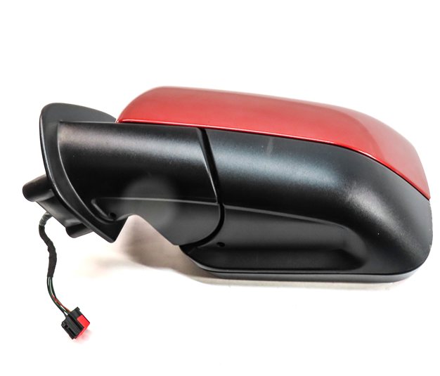 Thumbnail 7: 2010-2013 LAND ROVER LR4 LEFT DRIVER HEATED MANUAL FOLD DOOR MIRROR (Red)