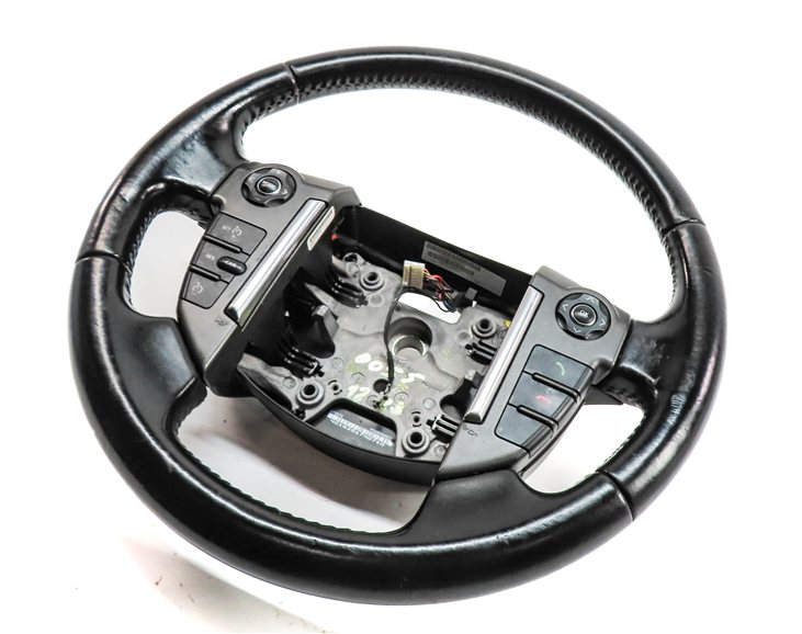 Thumbnail 1: 2010-2013 LAND ROVER LR4 L319 DRIVER STEERING WHEEL w/ CONTROL SWITCHES (Black)
