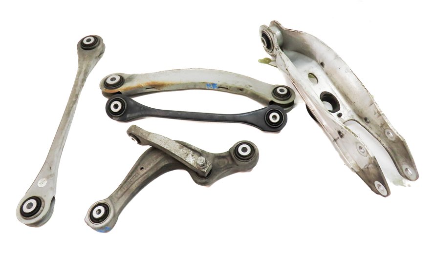 2017-2019 AUDI Q7 (4M) REAR RIGHT PASSENGER UPPER & LOWER CONTROL ARM SET-5
