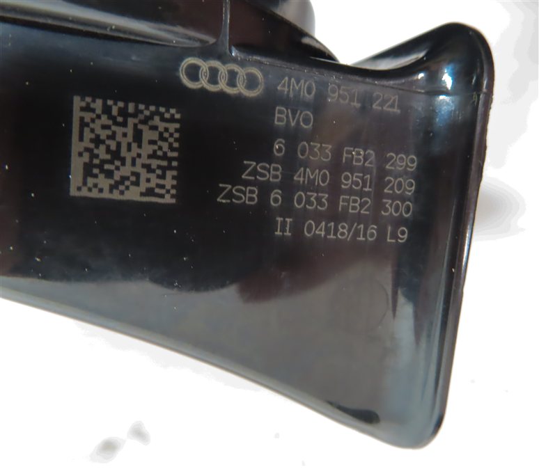 Thumbnail 7: 2017-2024 AUDI Q7 (4M) HIGH & LOW TONE NOTE ALERT HORN SET/2