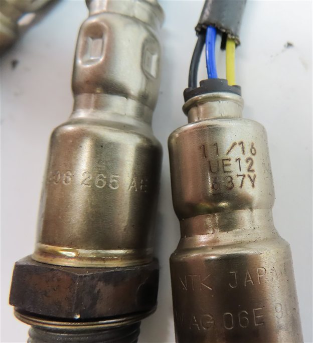 Thumbnail 6: 2017 AUDI Q7 (4M) 3.0L SUPER (CREC) ENGINE OXYGEN O2 LAMBDA WIRE SENSOR SET/4