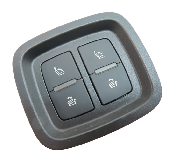 2017 AUDI Q7 (4M) REAR 3RD ROW FOLDING SEAT POSITION ADJUST SWITCH BUTTON