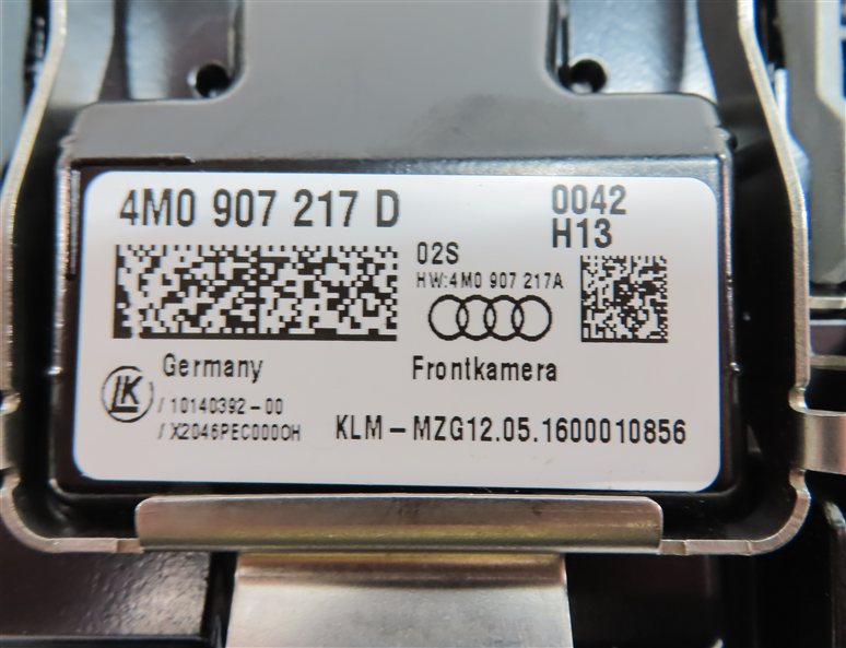 Thumbnail 8: 2017-2019AUDI Q7 (4M) FRONT WINDSHIELD MOUNT DRIVER LANE ASSIST CAMERA
