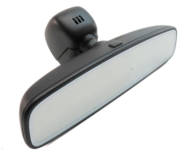 Thumbnail 1: 2017-2019 AUDI Q7 (4M) INTERIOR AUTODIM REARVIEW MIRROR w/ COMPASS (Black)