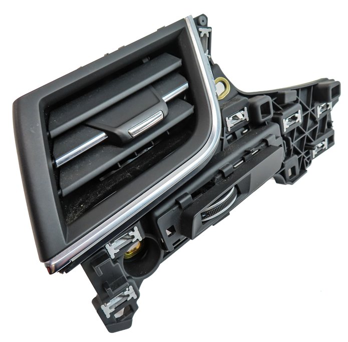 Thumbnail 2: 2017 AUDI Q7 (4M) FRONT LEFT DRIVER DASH HEAT AIR AC HVAC VENT (Black)