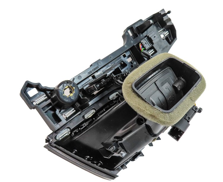 Thumbnail 6: 2017 AUDI Q7 (4M) FRONT LEFT DRIVER DASH HEAT AIR AC HVAC VENT (Black)