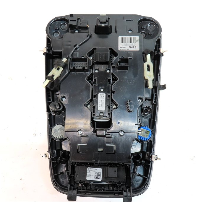 Thumbnail 7: 2017 AUDI Q7 (4M) FRONT INTERIOR OVERHEAD DOME MAP READING LIGHT LAMP (Black)