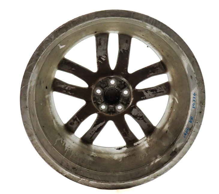 Thumbnail 2: 2017-2018 AUDI Q7 (4M) 21x9.5 ALUMINUM ALLOY 5 DOUBLE SPOKE WHEEL RIM