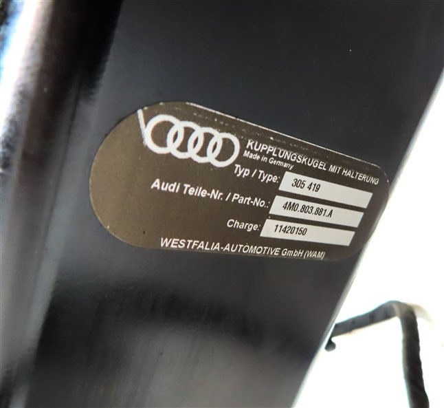 Thumbnail 8: 2017 AUDI Q7 (4M) REAR TRAILERING TRAILER TOWING TOW HITCH ASSEMBLY