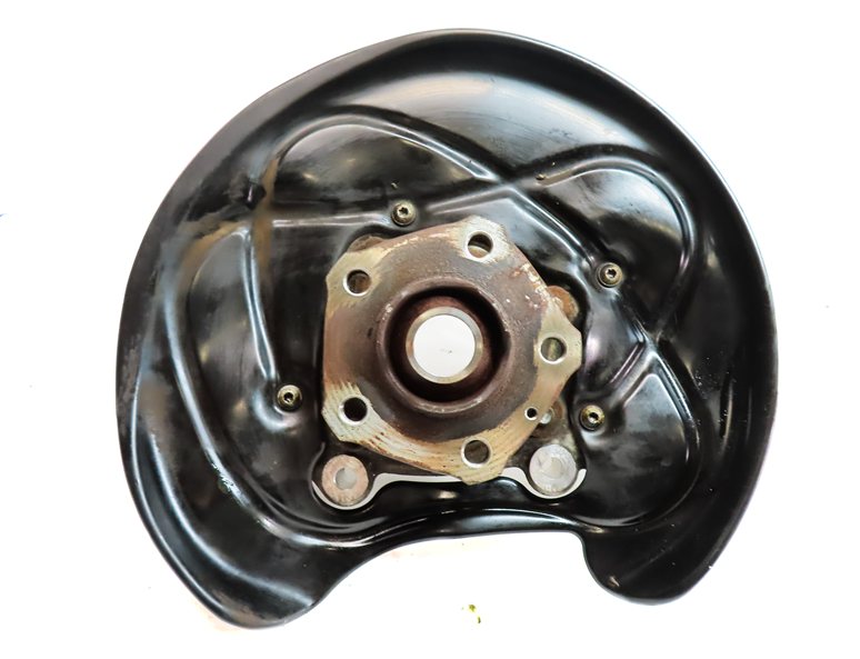 Thumbnail 1: 2017-2022 AUDI Q7 (4M) REAR RIGHT PASSENGER SPINDLE KNUCKLE WHEEL HUB w/ SHIELD
