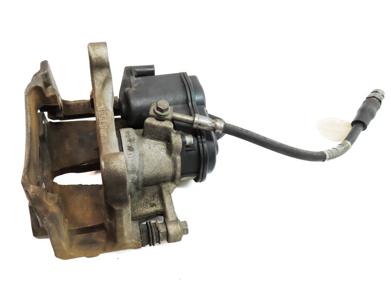 Thumbnail 3: 2017-2020 AUDI Q7 Q8 (4M) REAR LEFT DRIVER BRAKE CALIPER w/ LINES