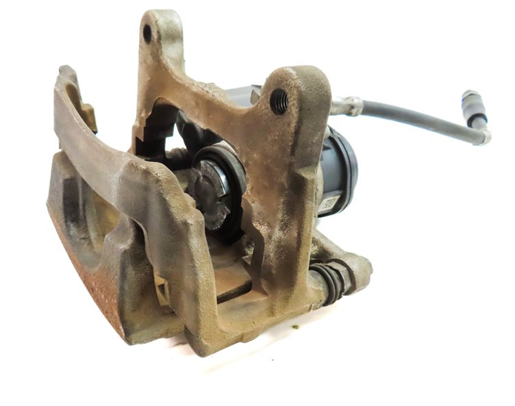 Thumbnail 4: 2017-2020 AUDI Q7 Q8 (4M) REAR LEFT DRIVER BRAKE CALIPER w/ LINES