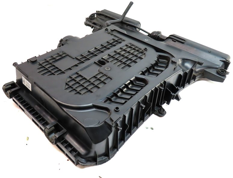 Thumbnail 3: 17-19 AUDI Q7 (4M) 3.0L SUPER CREC ENGINE COVER AIR INTAKE CLEANER FILTER BOX