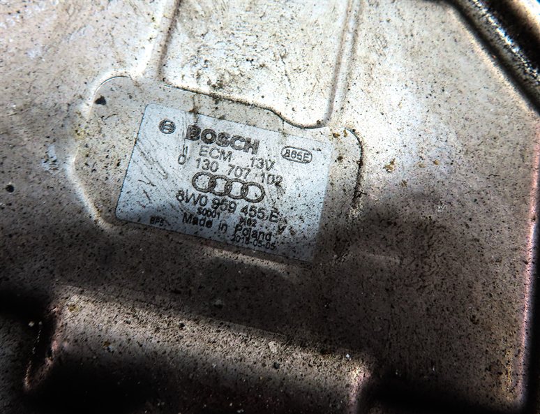 Thumbnail 9: 17-20 AUDI Q7 (4M) 3.0L SUPER RADIATOR COOLING FAN BLADE MOTOR SHROUD ASSEMBLY
