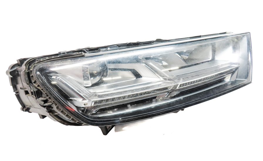 17-19 AUDI Q7 (4M) RIGHT FRONT PASSENGER DYNAMIC LED HEADLIGHT LIGHT LAMP (8Q3)