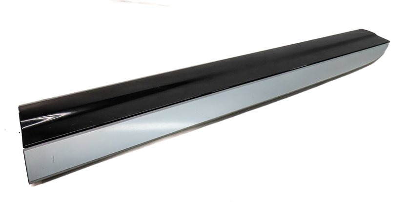 Thumbnail 3: 2017-2019 AUDI Q7 (4M) FRONT LEFT DRIVER LOWER DOOR MOULDING TRIM (Black)