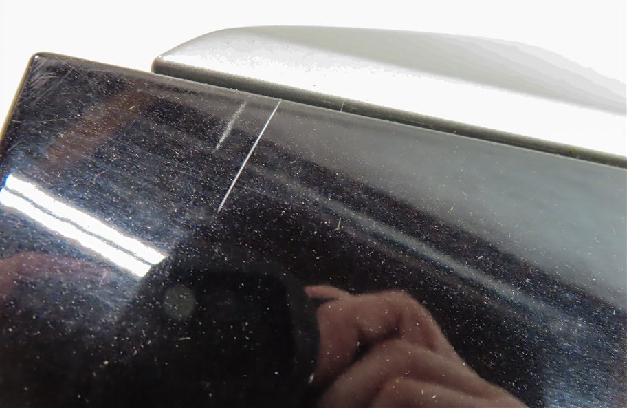 Thumbnail 7: 2017-2019 AUDI Q7 (4M) FRONT LEFT DRIVER LOWER DOOR MOULDING TRIM (Black)