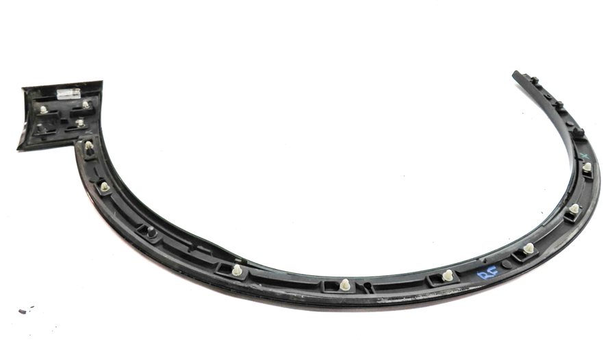 Thumbnail 5: 17 AUDI Q7 4M FRONT RIGHT PASSENGER FENDER WHEEL WELL ARCH TRIM MOULDING (Black)