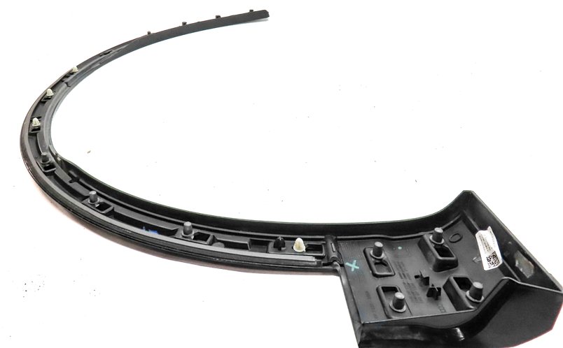 Thumbnail 5: 2017 AUDI Q7 (4M) FRONT LEFT DRIVER FENDER WHEEL WELL ARCH TRIM MOULDING (Black)