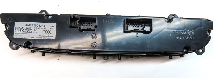 Thumbnail 5: 2017-2019 AUDI Q7 (4M) FRONT HEATER A/C TEMPERATURE CLIMATE CONTROL PANEL