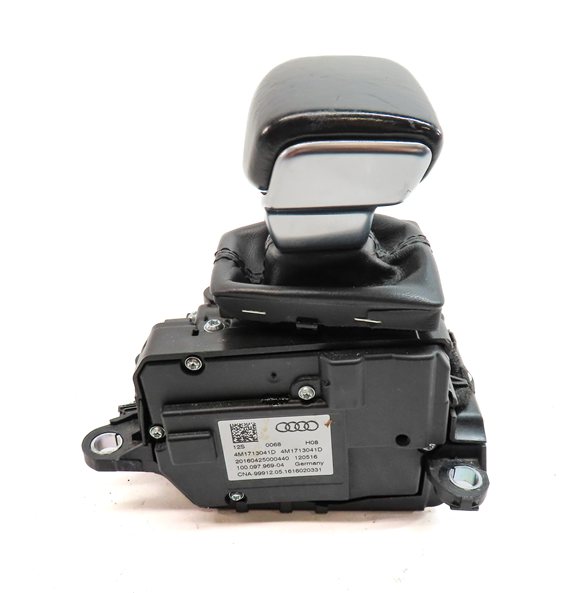 Thumbnail 3: 2017-2019 AUDI Q7 (4M) TRANSMISSION GEAR SHIFTER ASSEMBLY (BLACK LEATHER FINISH)