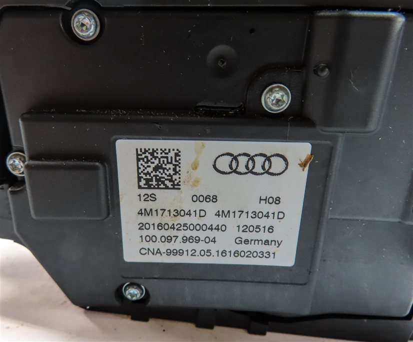 Thumbnail 9: 2017-2019 AUDI Q7 (4M) TRANSMISSION GEAR SHIFTER ASSEMBLY (BLACK LEATHER FINISH)