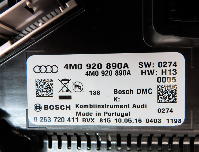Thumbnail 12: 17-18 AUDI Q7 4M 3.0L SUPER CREC ENGINE ECM BCM IMMOBILIZER MODULE KEY LOCK SET