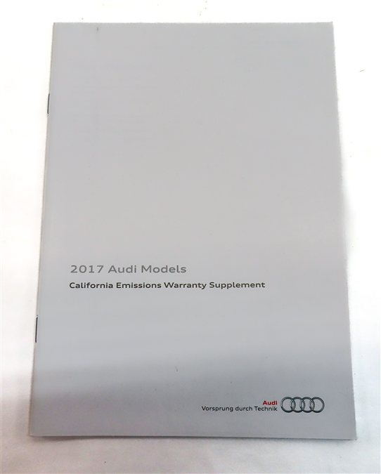 Thumbnail 8: 2017 AUDI Q7 (4M) 3.0L SUPER (CREC) OWNERS MANUAL BOOKLET SET w/ CASE