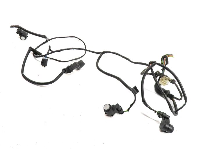 14 BMW X1 (E84) REAR PARK ASSIST PDC DISTANCE CONTROL WIRE SENSOR SET/4 (Silver)