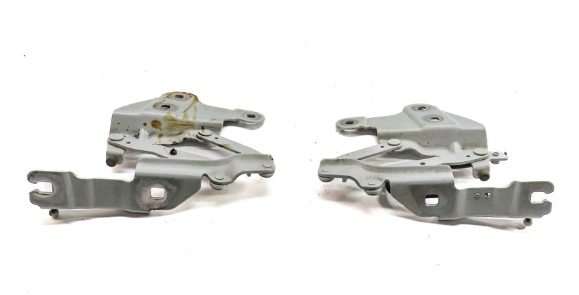 Thumbnail 4: 2013-2015 BMW X1 (E84) FRONT LEFT & RIGHT HOOD HINGE SET 2 (Silver)
